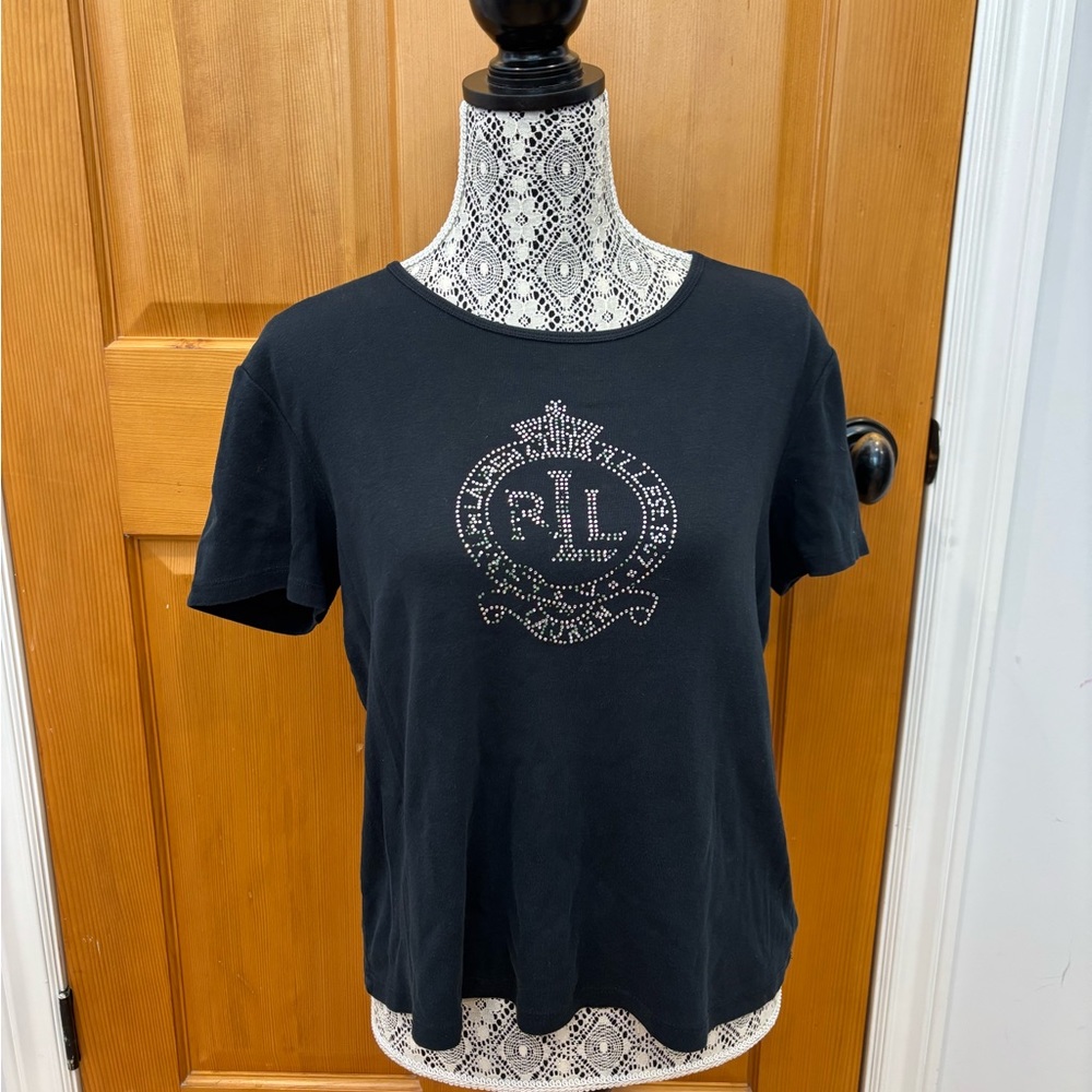 Ralph Lauren black t shirt